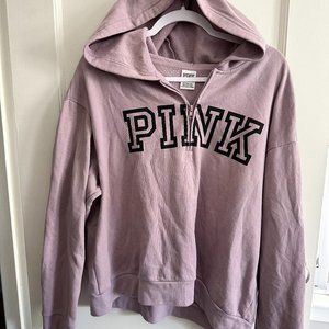 VS PINK Half Zip Hoodie